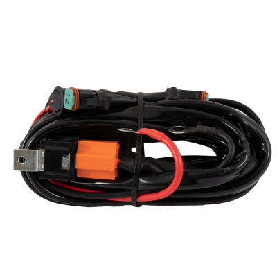 NIZLED 12V Kabelstam till extraljus, 4x DT-kontakt, 560W max