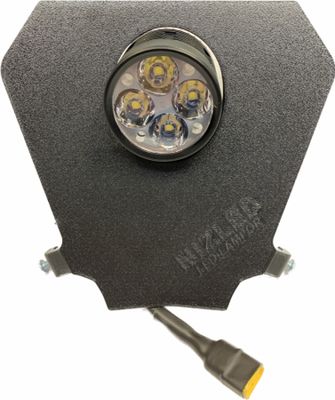 Lampfäste kallvit KTM 2017-2019, 36w med 1st NIZLED R40DRL