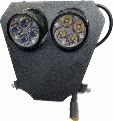 Lampfäste kallvit KTM 2020-2023, 72w med 2st NIZLED R40DRL