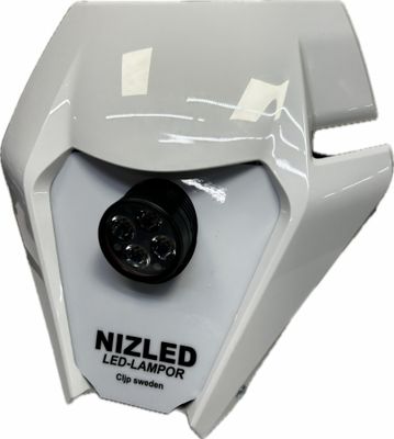 Singelkåpa 40w med 7ah batteri till KTM/Husqvarna/GASGAS 85cc, NIZLED R40DRL