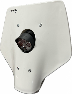 Stark Varg aktiv Nizled lampkåpa E40F kallvit- 40watt/6ah liion batteri, vit