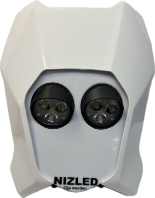 Dubbelljus kallvit 70w Triumph 2024-, vit, 2xE306k NIZLED