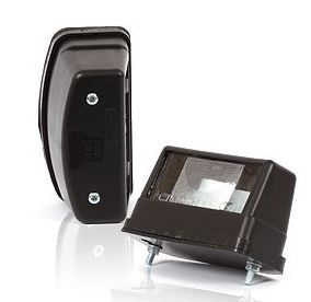 Strands Nummerskyltsbelysning, Glödlampa