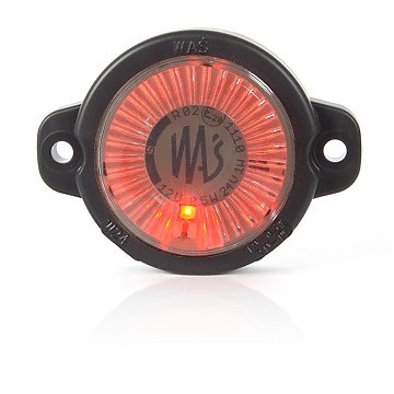 Strands Positionsljus LED Röd,12-24V E-Märkt.