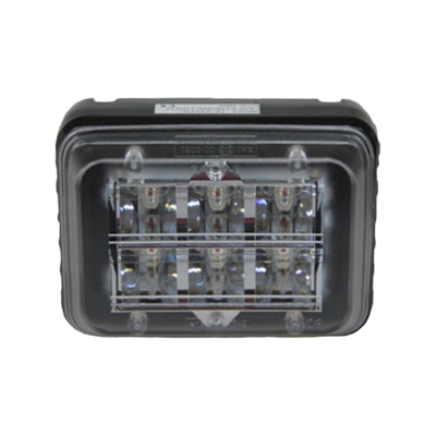 Strands Riktat Blixtljus Rektangulär LED Orange