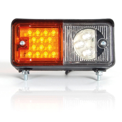 Strands Fram Positionljus med Blinker Vänster