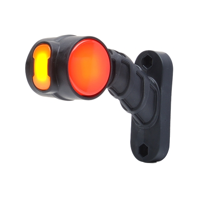 Strands Gummiarm Kort LED12-24V,L:134Mm H:108Mm B:55 Vit,Röd,Orange