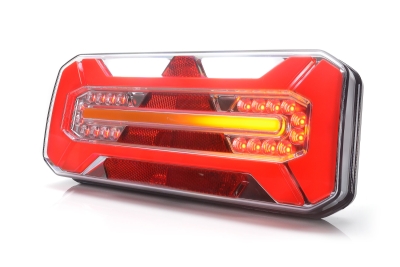 Strands Bakljus 5 Funk. LED - Vänster,12-24V Dc, Dynamisk Blink., IP66/68