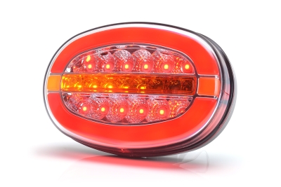 Strands 3 Funk. Bakljus Universal Oval, Dyn. Blinker