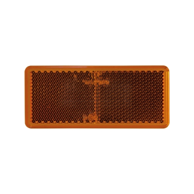 Strands Reflex Orange Rektang. 96X42Mm 4-Pack,Med Tejp. E-Märkt.
