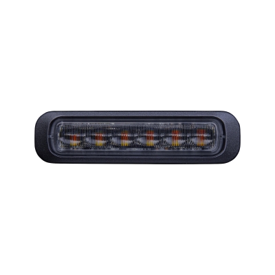 Strands Dark Knight varningsljus, amber, 6 LED, 4 m kabel