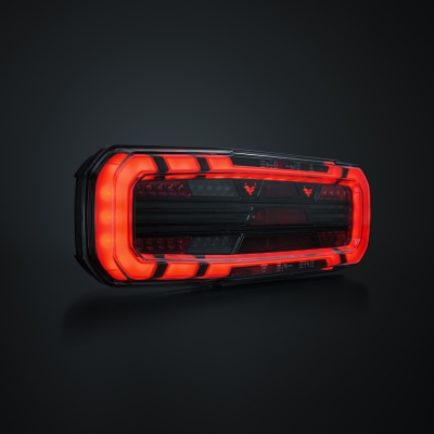 Strands Freedom Dark 5 Funk. Bakljus Vänster för Släp