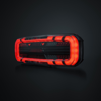 Strands Freedom Dark 5 Funk. Bakljus Höger för Släp