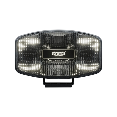 Strands IZE LED OG Driving Light, oval, varmvit/amber pos.