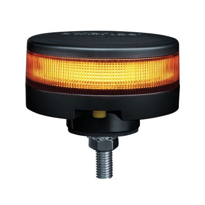 Strands Unity varningsljus, 107 mm, single bolt, amber