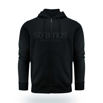 Strands Hoodie Zip, stl. S-4XL