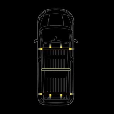 Strands Cruise Light C-Rack, för VW Transporter T7