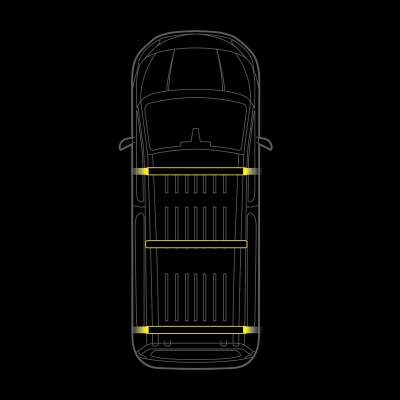 Strands Cruise Light C-Rack, för KIA PV5