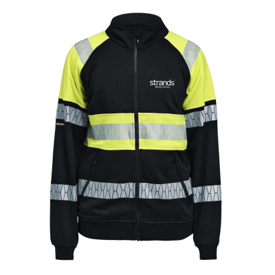 Strands Sweatshirt Zip Hi-Vis, stl. XXS-4XL