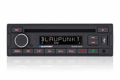 Blaupunkt Milano 200 BT, retro bilstereo med Bluetooth