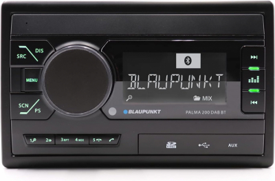 Blaupunkt Palma 200 DAB BT, dubbel-DIN med Bluetooth, returexemplar