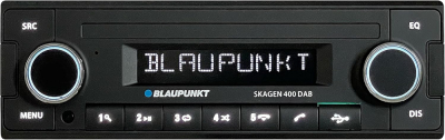 Blaupunkt Skagen 400 DAB, retro bilstereo med Bluetooth och DAB+, returexemplar