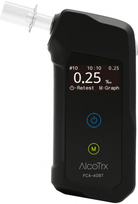 Alcotrx FCA 40BT, alkomätare med Bluetooth