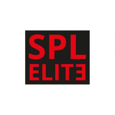 Bass Habit SPL ELITE-klistermärke 7x6cm, svart