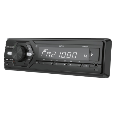 GAS MAD M100-BT, bilstereo med Bluetooth, AUX, USB och 2 par lågnivå, returexemplar