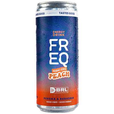 BRL FREQ High-End Peach, energidryck