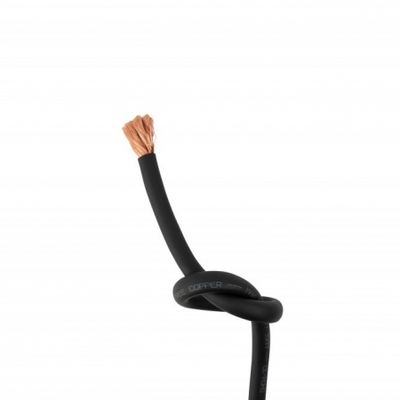 GAS MAX svart 35mm² OFC-strömkabel, pris per meter