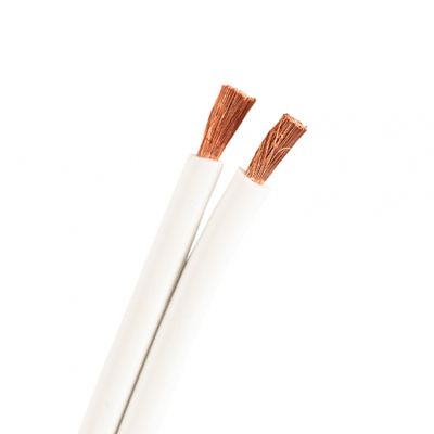 Proson Arctic 2x4.0 mm² vit högtalarkabel, lösmeter