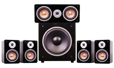 System One SC62 & 2 par SB62 med subwoofer