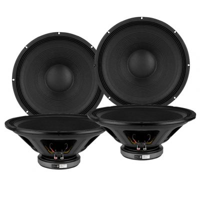 4-pack Dayton Audio PA460-8, 18tums bas/midbas