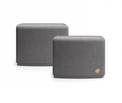2-pack Audio Pro A15 W portabel Wifi-högtalare, mörkgrå