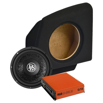 Baspaket med DLS PE10.D2 till Audi A6 Avant 2005-2011