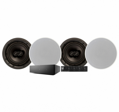 Sonos Amp med SC4B & 2 par DLS IC824, multiroompaket