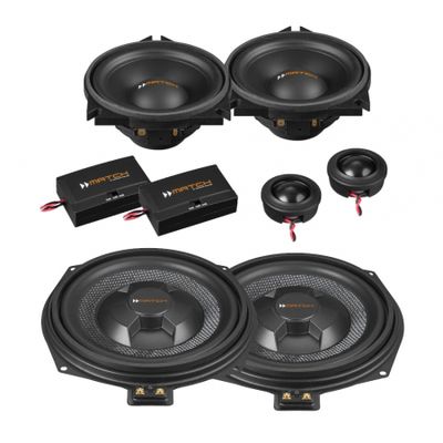 Match Högtalarpaket till BMW, framsystem