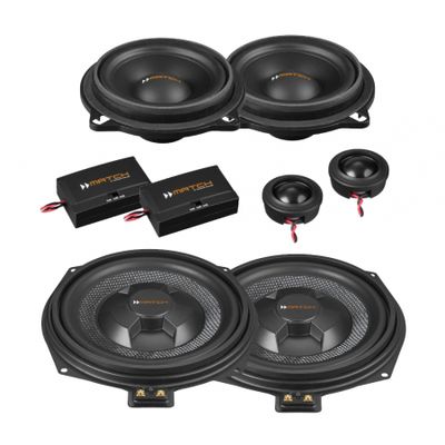 Match Högtalarpaket till BMW, framsystem