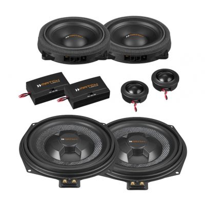 Match Högtalarpaket till BMW, framsystem