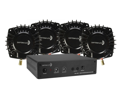 Dayton Audio BSA200 med 4st BST-1, bass shakerpaket
