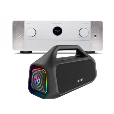 Marantz Cinema 50 i silver med Arcsound STEAM