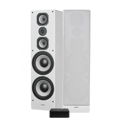 Citation Amp & Dynavoice M-105 i vitt, stereopaket