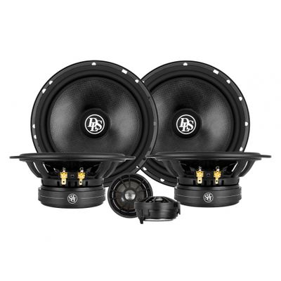 DLS Cruise, välspelande 2-vägs 6.5tum kitsystem med dubbla midbasar