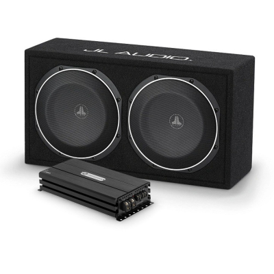 JL Audio CS210LG-TW1 med DLS Performance Evolution PE1.1000, 2x10 tums baspaket
