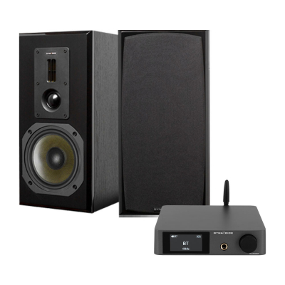 Dynavoice CA802BT & Definition DM-6II i svart, stereopaket