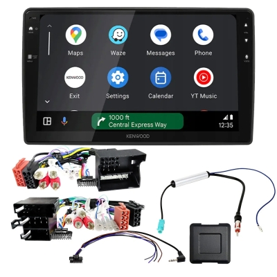 Kenwood DMX80AXS bilstereopaket till Audi A4 B6/B7 2001-2009