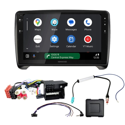 Kenwood DMX80AXS bilstereopaket till Audi TT 8J 2006-2014