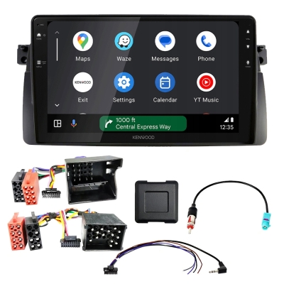 Kenwood DMX80AXS bilstereopaket till BMW 3-serie E46 1998-2007