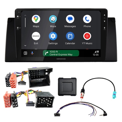 Kenwood DMX80AXS bilstereopaket till BMW X5 E53 2000-2007
